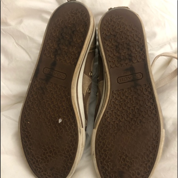 Coach sneakers size 7 - Picture 2 of 5